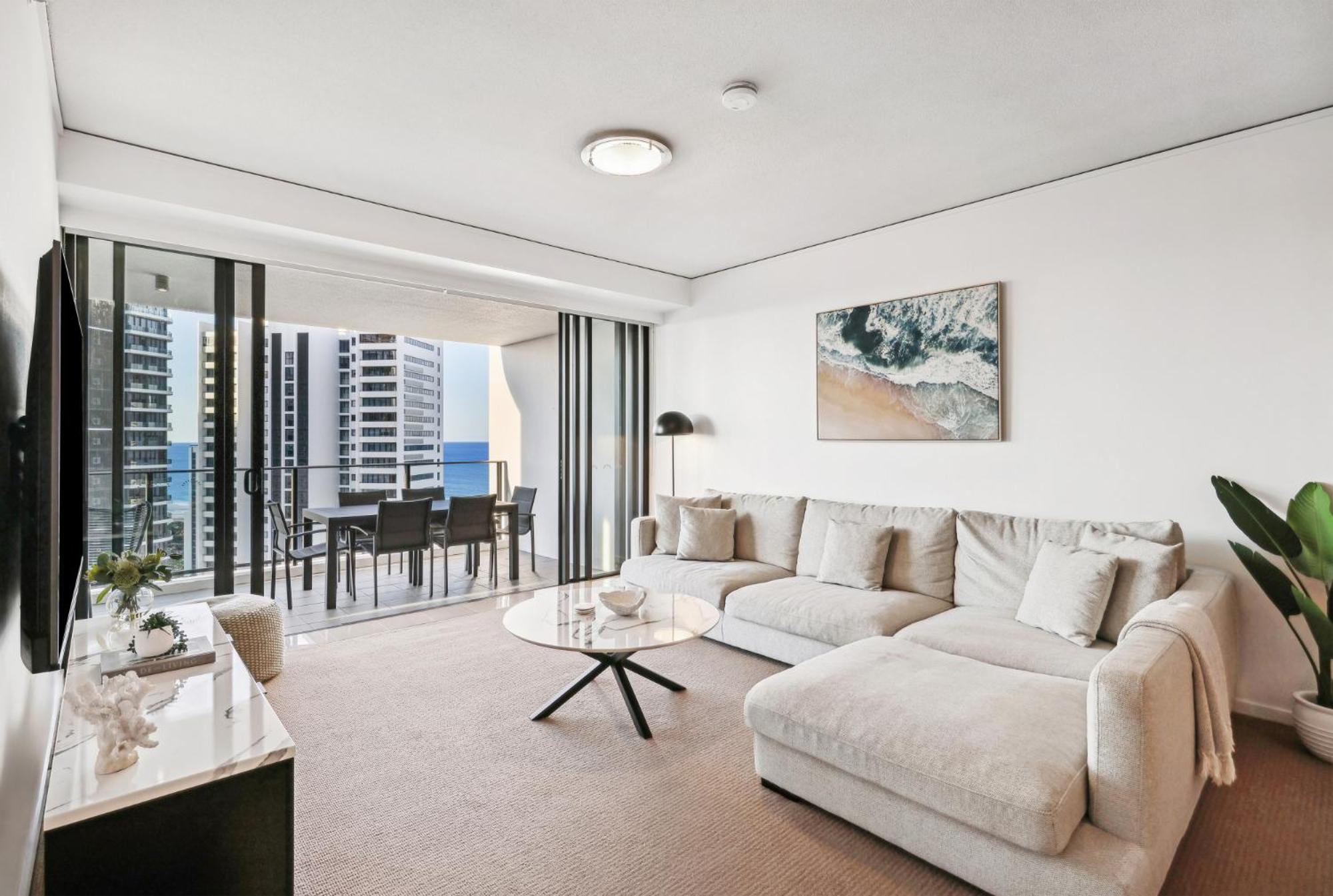 Ocean View 3-Bed With Gym, Pool, Sauna & Parking Χρυσή Ακτή Εξωτερικό φωτογραφία